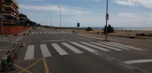 Sitges amplia espai per als vianants al passeig de Les Botigues i crea un nou carril bici. Ajuntament de Sitges