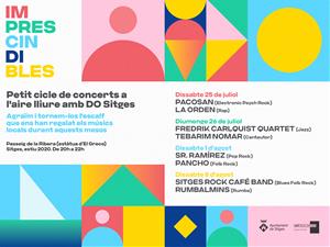 Sitges organitza un cicle de concerts a l’aire lliure amb artistes locals. EIX