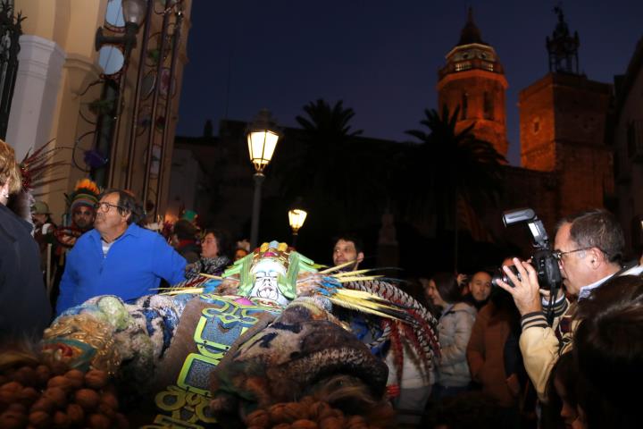 Sitges plora la fi del Carnaval. ACN