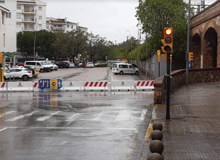Sitges reorganitza la mobilitat de l’encreuament dels carrers Sínia Morera i Salvador Mirabent amb el passeig de Vilafranca. Ajuntament de Sitges