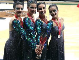 Sònia González, Aina Calderer, Abril González i Aina Roglàn. Eix