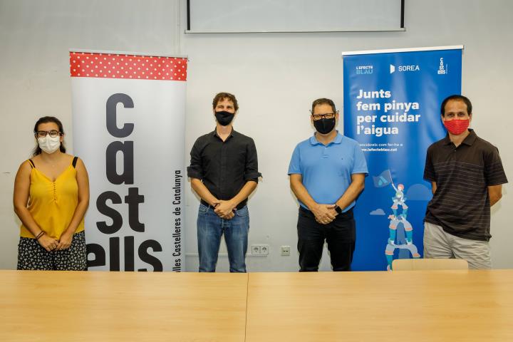 Sorea renova el conveni de col·laboració amb la Coordinadora de Colles Castelleres de Catalunya . Sorea