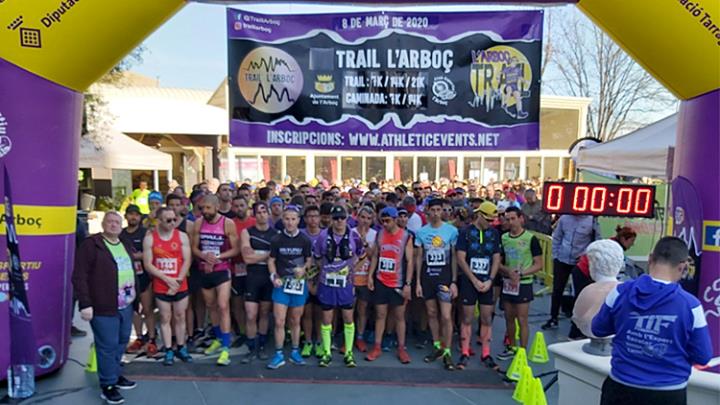 Sortida del Trail . Santiago Segura
