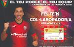 Targeta col·laborador/a del CE Vendrell. Eix