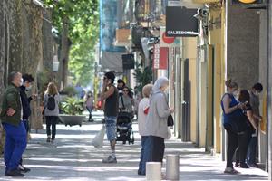 Tímida obertura dels comerços del territori en el primer dia de la fase 0 de desconfinament