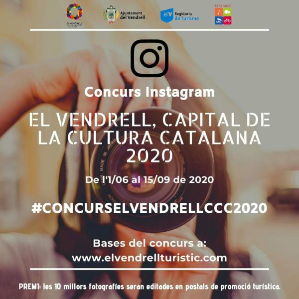 Turisme del Vendrell reactiva el concurs d’Instagram amb motiu de la Capitalitat de la Cultura Catalana. EIX