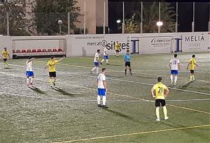 UE Sitges A – CF Igualada. Eix