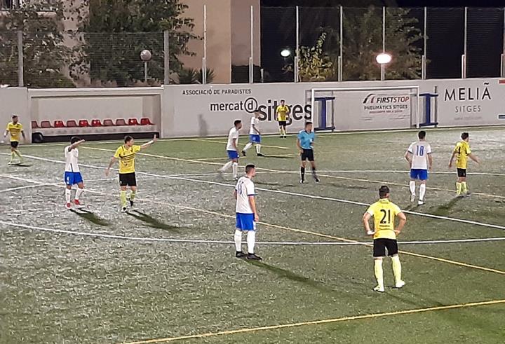 UE Sitges A – CF Igualada. Eix