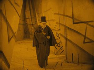 Una imatge del film 'El gabinet del Dr. Caligari'