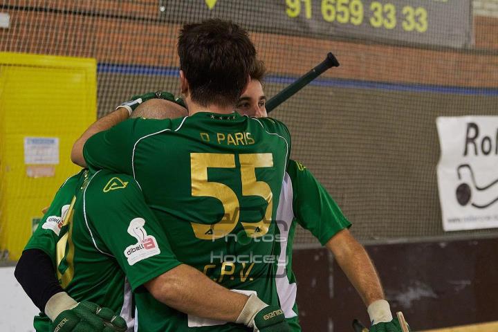 Victòria dels vilanovins contra el Burguillos. @photoshockey