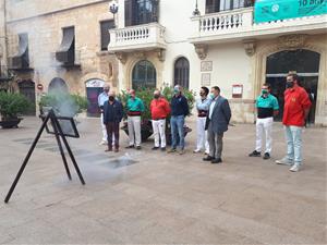 Vilafranca commemora els 10 anys de la declaració dels castells com a Patrimoni Immaterial de la Humanitat. Ajuntament de Vilafranca