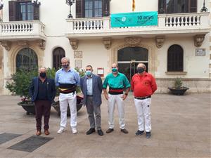 Vilafranca commemora els 10 anys de la declaració dels castells com a Patrimoni Immaterial de la Humanitat