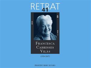 Vilanova i la Geltrú dedica un nou volum de la col·lecció municipal 'Retrats' a Francesca Cabrisses Vilàs. EIX
