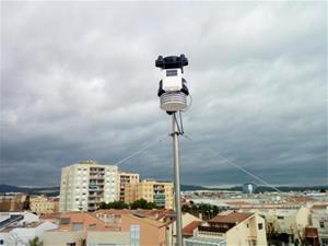 Vilanova instal·la una estació meteorològica per obtenir dades sobre l'afectació del canvi climàtic. Ajuntament de Vilanova