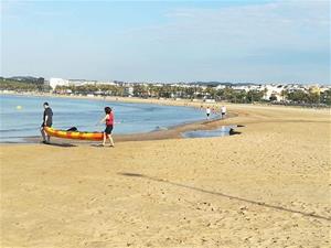 Vilanova obrirà les platges al bany a mitjans de juny. Ajuntament de Vilanova