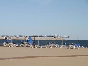 Vilanova obrirà les platges al bany el proper dimarts 16 de juny. Ajuntament de Vilanova