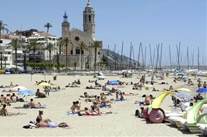 19 platges del Penedès i Garraf reben el distintiu de qualitat Bandera Blava. Ajuntament de Sitges