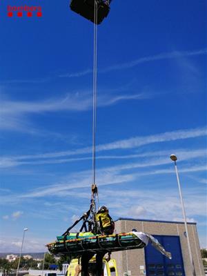 Accident laboral a la depuradora de Vilanova i la Geltrú