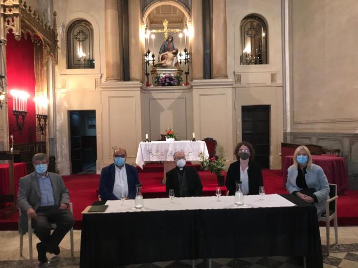 Acord amb l'Església per a la cessió de la capella dels Dolors al Vinseum de Vilafranca. Vinseum