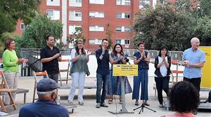 Acte d'Esquerra Republicana a Vilafranca per fer la valoració dels dos anys del mandat. Eix