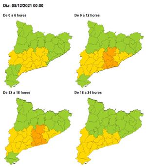 Activat el Ventcat per fortes ratxes aquest dimecres i dijous. EIX