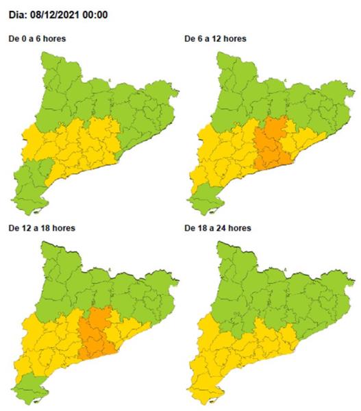 Activat el Ventcat per fortes ratxes aquest dimecres i dijous. EIX