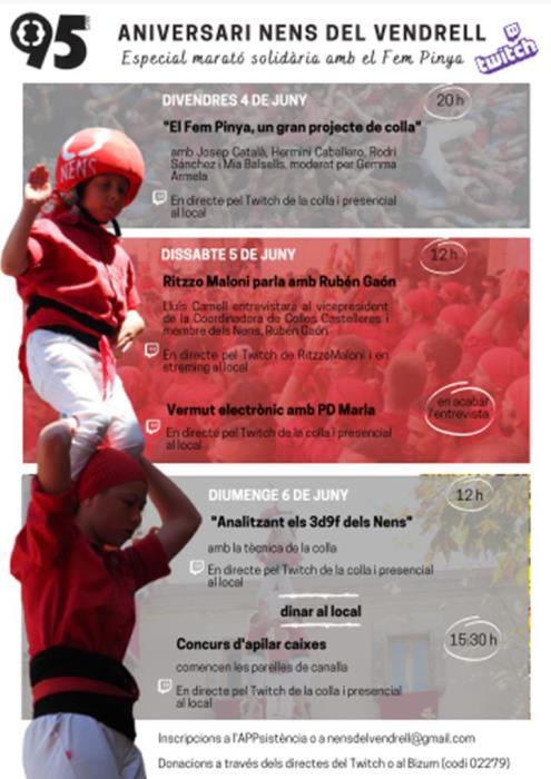 95è aniversari dels Nens del Vendrell