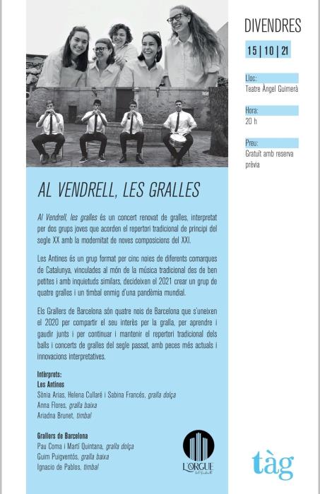 Al Vendrell, les gralles