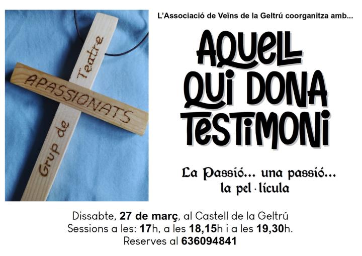 Aquell qui dona testimoni