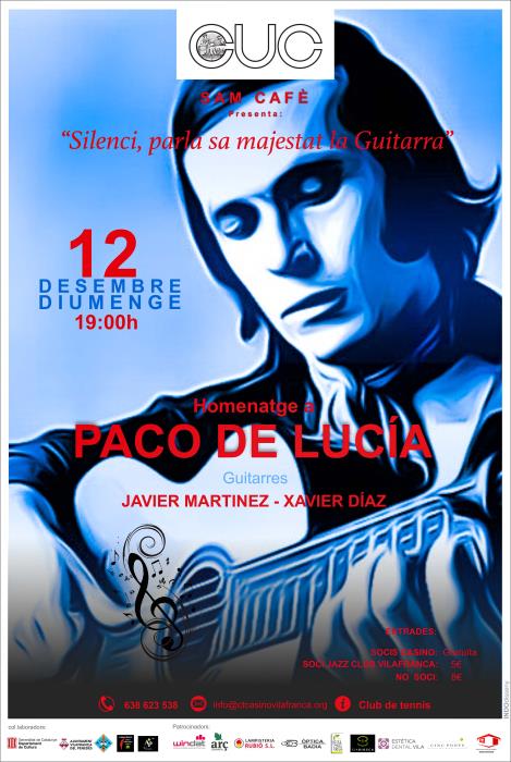 Concert homenatge a Paco de Lucía