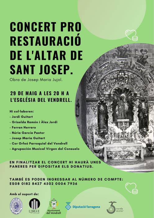 Concert pro restauració de la Parròquia de Sant Salvador del Vendrell