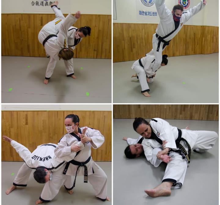 Curs de defensa personal femenina