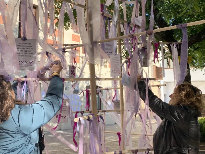 Dia Internacional contra la violència de gènere a Sant Pere de Ribes