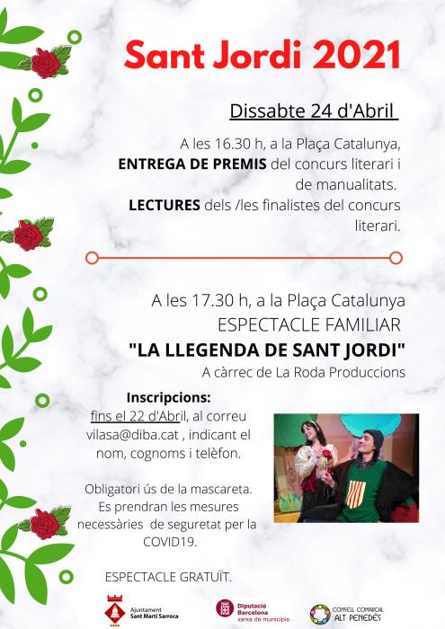 Diada de Sant Jordi a Sant Martí Sarroca