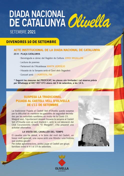 Diada Nacional de Catalunya a Olivella
