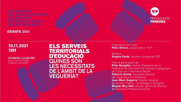 Els serveis territorials d'Educació. Quines són les necessitats de l'àmbit de la vegueria?