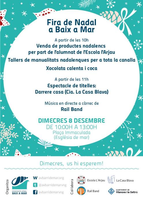 Fira de Nadal a Baix a Mar