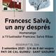 Francesc+Salv%c3%a0%2c+un+any+despr%c3%a9s