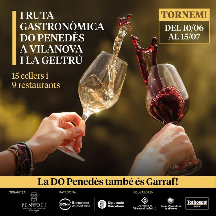 I Ruta Gastronòmica de la DO Penedès a Vilanova