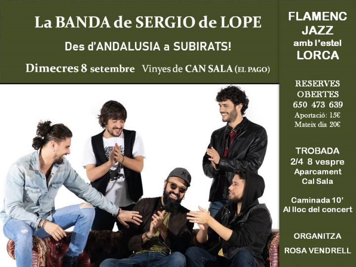 La banda andalusa de Sergio de Lope 