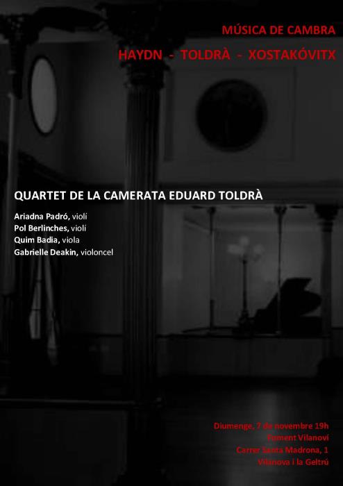 La Cambra de Haydn, Toldrà i Xostakóvitx