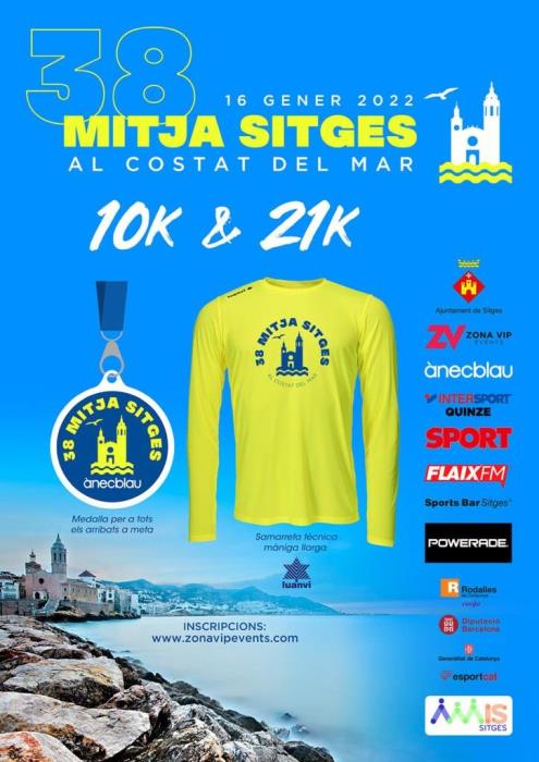 Mitja Marató i Quart de Marató de Sitges