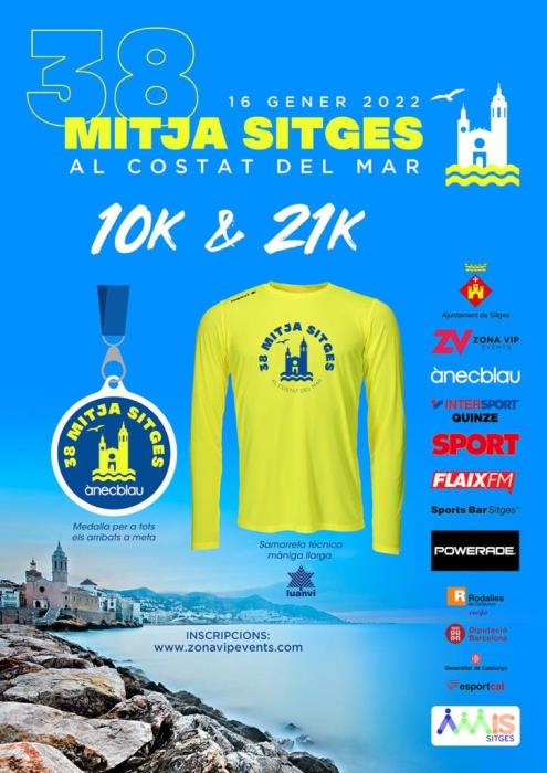 Mitja Marató i Quart de Marató de Sitges