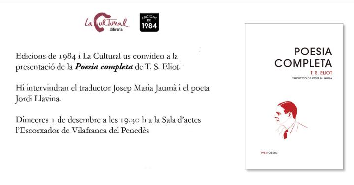 Poesia completa de T.S. Eliot