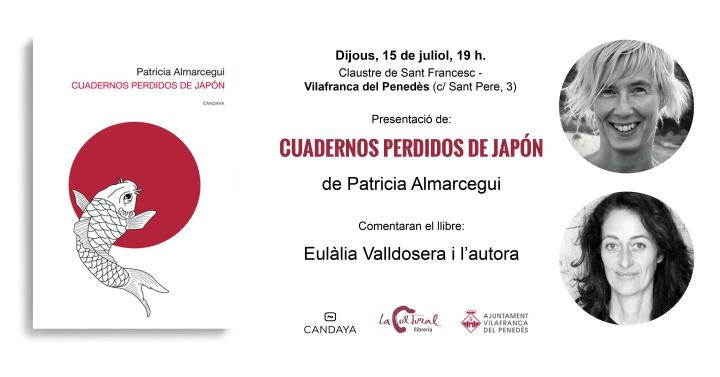 Presentació del llibre “Cuadernos perdidos de Japón”