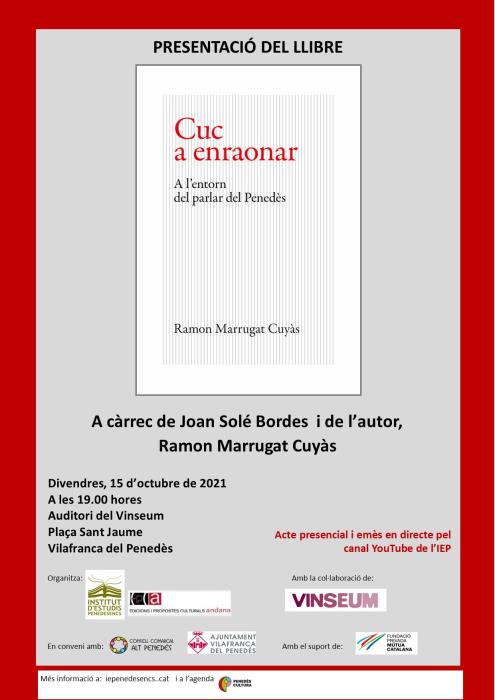 Presentació del llibre de Ramon Marrugat