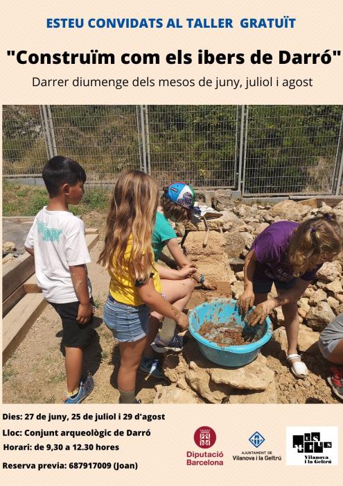 Tallers arqueològics a Darró