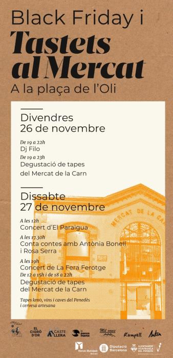 Tastets al Mercat i Black Friday a Vilafranca