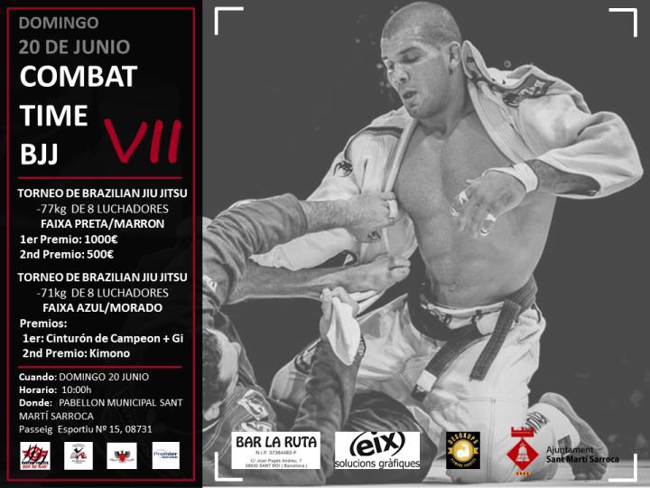 VII Combat Time Brazilian Jiu Jitsu (BJJ)