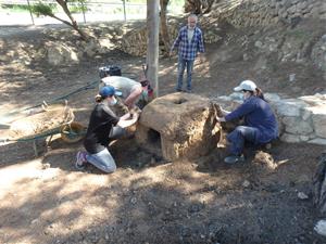 Arqueologia experimental a la Ciutadella Ibèrica de Calafell. ICAC